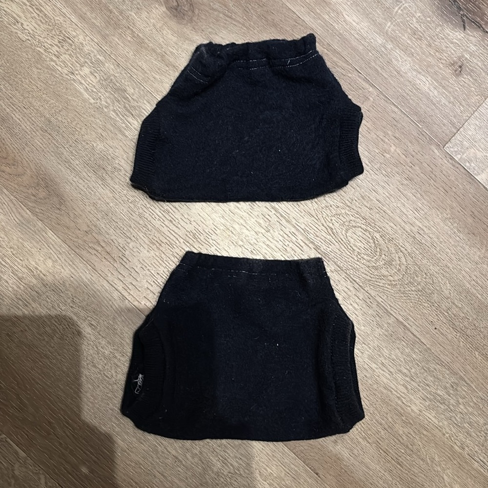 2 Upcycled wool covers